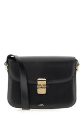 Black leather Grace crossbody bag -  | Wise