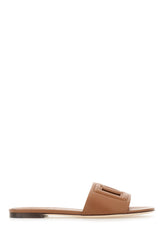 Slippers in pelle marrone -  | Wise