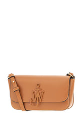 Caramel leather crossbody bag -  | Wise