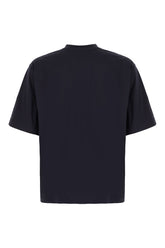 Midnight blue cotton oversize t-shirt -  | Wise