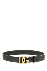 Black leather belt -  | Wise