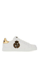 White leather Portofino sneakers -  | Wise