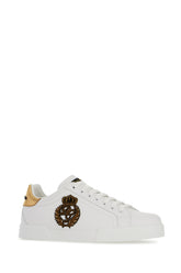 White leather Portofino sneakers -  | Wise