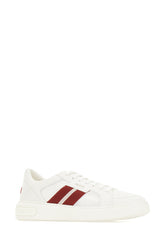 White leather and mesh sneakers -  | Wise