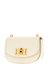 Ivory leather crossbody bag -  | Wise