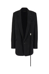 Black denim blazer -  | Wise