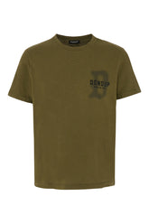 Military green cotton t-shirt -  | Wise