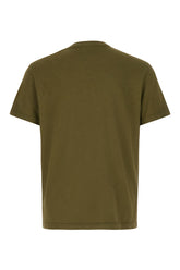 Military green cotton t-shirt -  | Wise