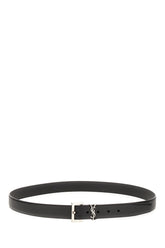 Black leather belt -  | Wise