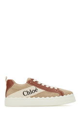 Multicolor linen Lauren sneakers -  | Wise