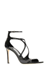 Black leather Azia sandals -  | Wise