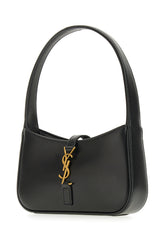 Black leather mini Le 5 à 7 handbag -  | Wise