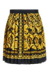 Printed silk skirt -  | Wise