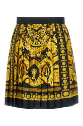 Printed silk skirt -  | Wise