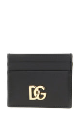 Black leather card holder -  | Wise