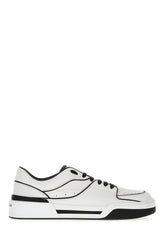 Two-tone leather New Roma sneakers -  | Wise