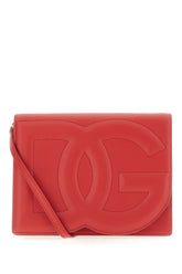 Red leather crossbody bag -  | Wise