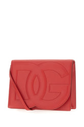 Red leather crossbody bag -  | Wise