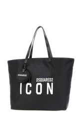 Black nylon shopping bag -  | Wise