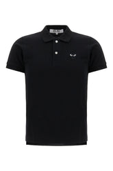 Black piquet polo shirt -  | Wise