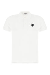 White piquet polo shirt -  | Wise