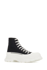 Black canvas Tread Slick sneakers -  | Wise