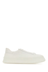 Ivory leather sneakers -  | Wise