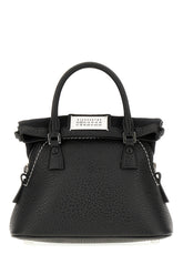 Black leather micro 5AC Classique handbag -  | Wise