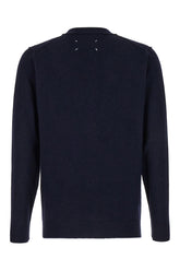 Cardigan in cashmere blu notte -  | Wise