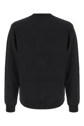 Black cotton sweatshirt -  | Wise