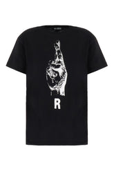 Black cotton t-shirt -  | Wise