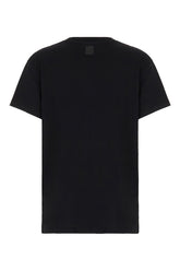 Black cotton t-shirt -  | Wise