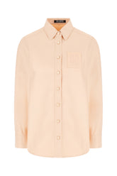 Pastel pink piquet shirt -  | Wise