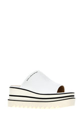 Slippers Sneak-Elyse in Alter Mat bianco -  | Wise