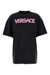 T-shirt in cotone nero -  | Wise