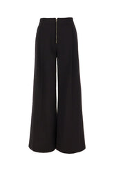 Pantalone in misto lana stretch nera -  | Wise