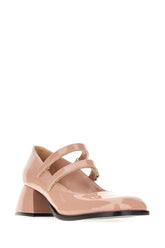 Antiqued pink leather Bulla Bacara pumps -  | Wise