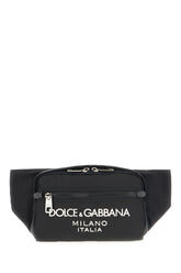 Black nylon belt bag -  | Wise