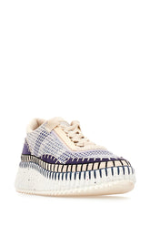 Multicolor fabric Nama sneakers -  | Wise