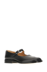 Black leather Mary Jane Tabi ballerinas -  | Wise