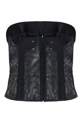 Top in tulle nero -  | Wise