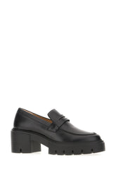 Black leather Soho loafers -  | Wise