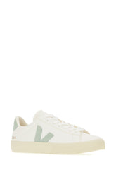 White leather Campo Chromefree sneakers -  | Wise