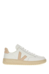 White leather v-12 sneakers -  | Wise