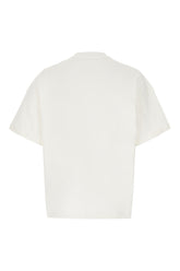 Ivory cotton oversize t-shirt -  | Wise