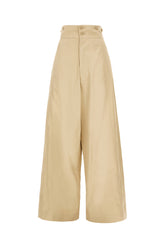 Beige cotton pants -  | Wise