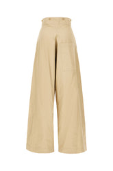 Beige cotton pants -  | Wise