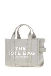 Grey canvas small Tote handbag -  | Wise