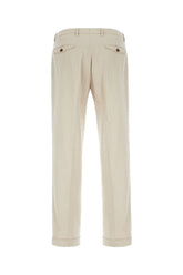 Pantalone in misto lyocell stretch sabbia -  | Wise