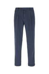 Pantalone in misto cotone stretch avio -  | Wise